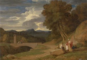 Paysage italianisant